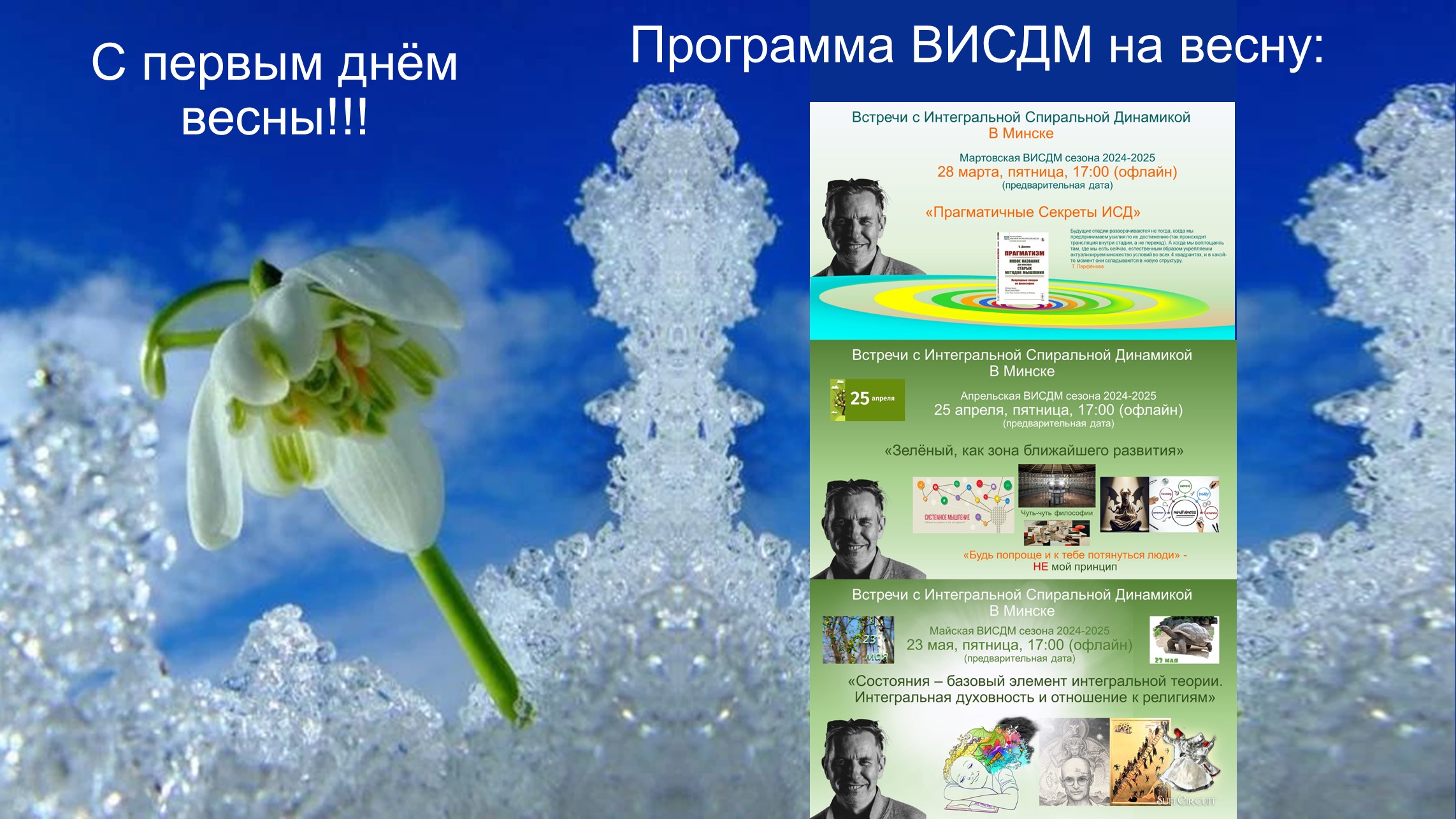 Программа ВИСДМ на весну 2025